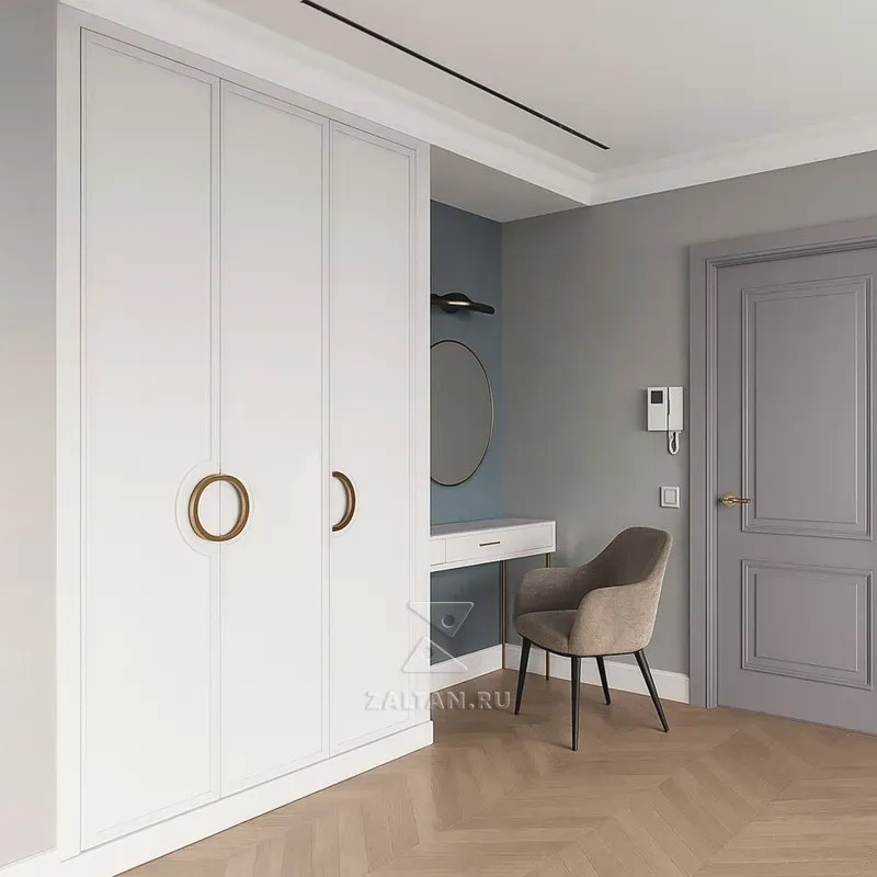 Встроенный шкаф с консолью