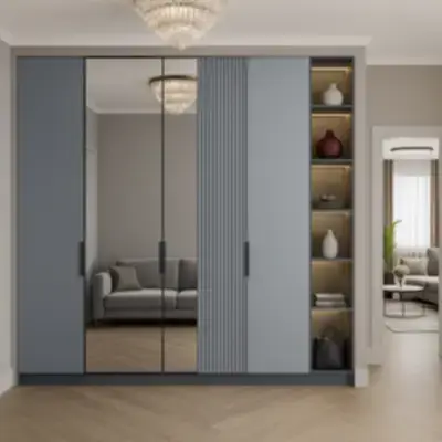 Шкаф-купе с зеркалом