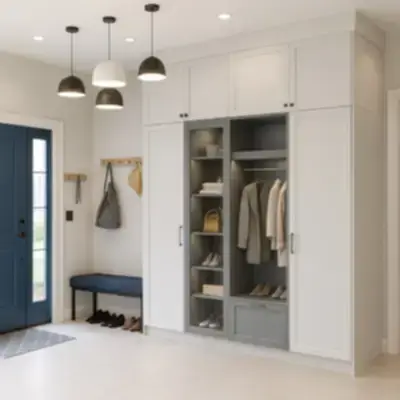 Встроенный шкаф в прихожую