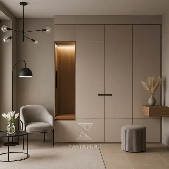 Шкаф прихожая с нишей