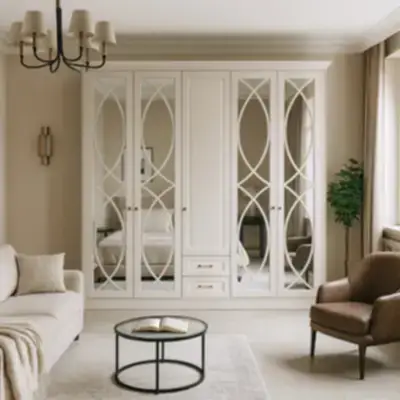 Встроенный платяной шкаф