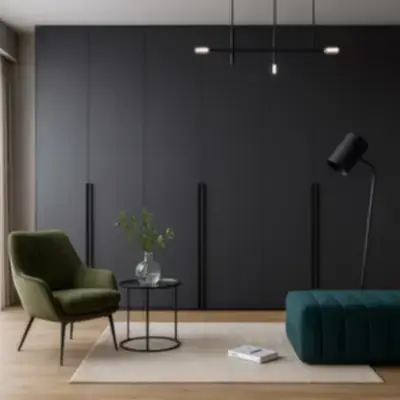 Встроенный распашной шкаф