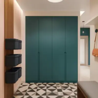 Встроенный шкаф в прихожую