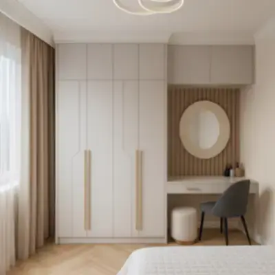 Шкаф с туалетным столиком