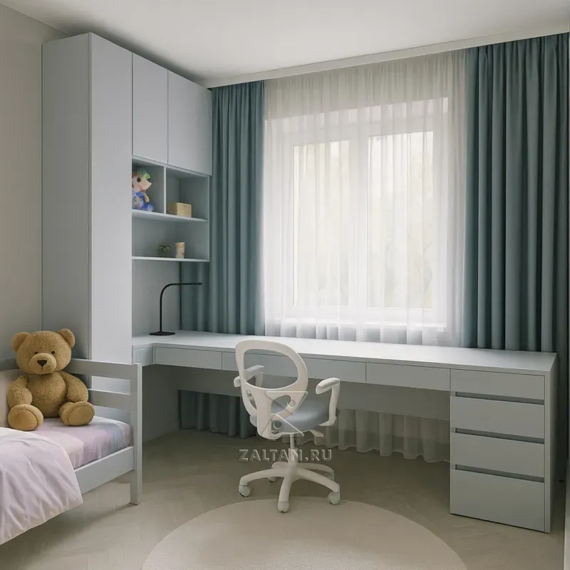 Встроенная рабочая зона детская