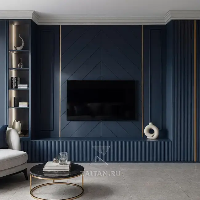 Стеновая панель с тумбой