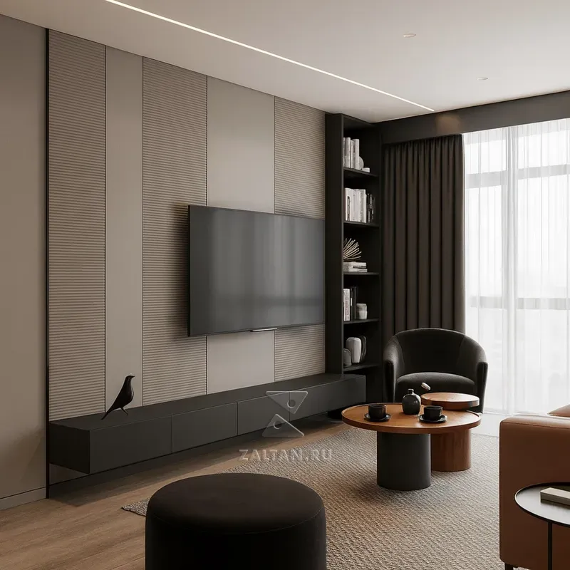 Медиа зона подвесная тумба