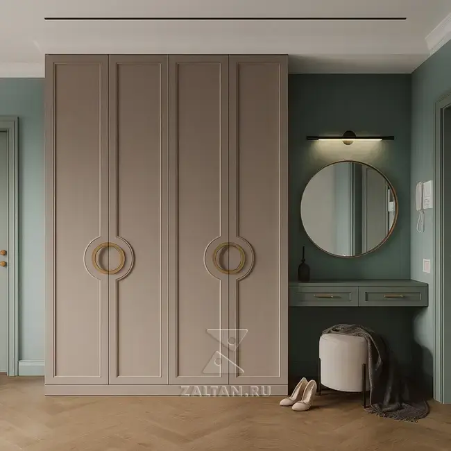 Шкаф прихожая Неоклассика МДФ