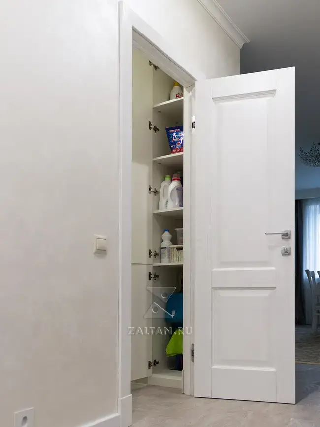 Наполнение шкафа полки