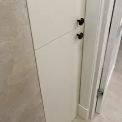 Встроенный шкаф в ванную