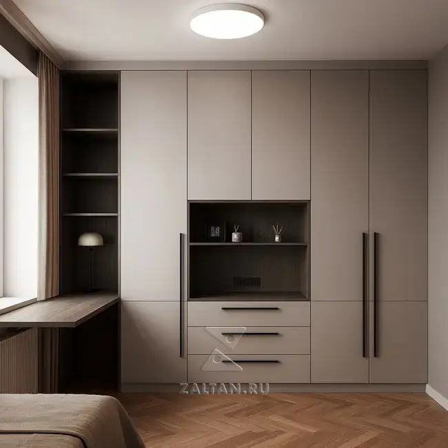 Встроенный шкаф в спальню