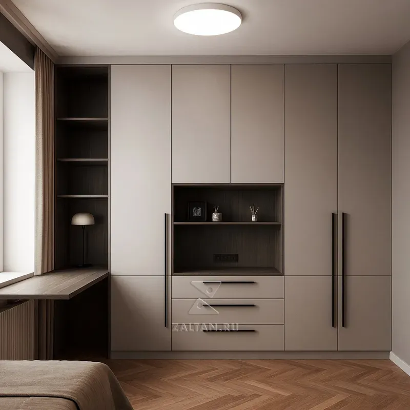 Встроенный шкаф в спальню