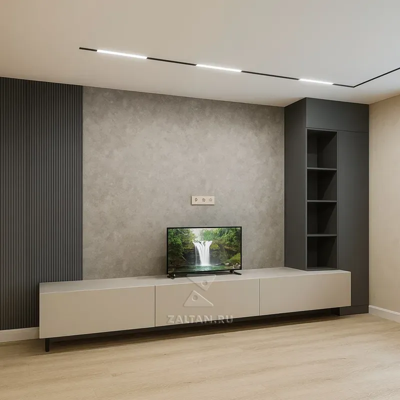 Тумба под ТВ с пеналом