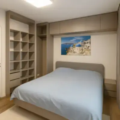 Встроенный шкаф-гардероб в спальню