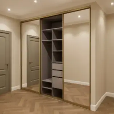 Встроенный шкаф-купе в прихожую
