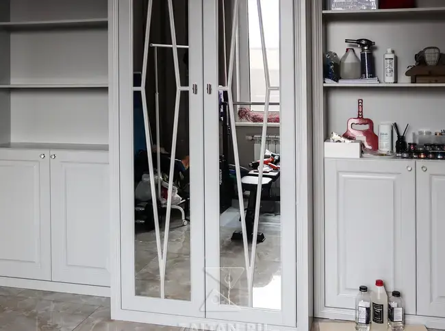 Фасады зеркала с раскладкой