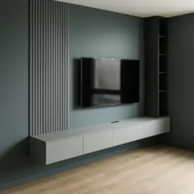 Навесная тумба под ТВ