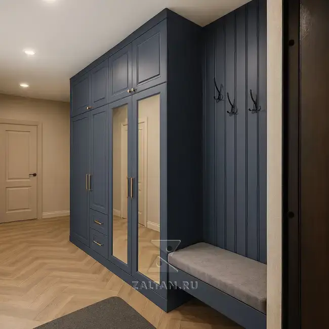 Шкаф прихожая с зеркалами