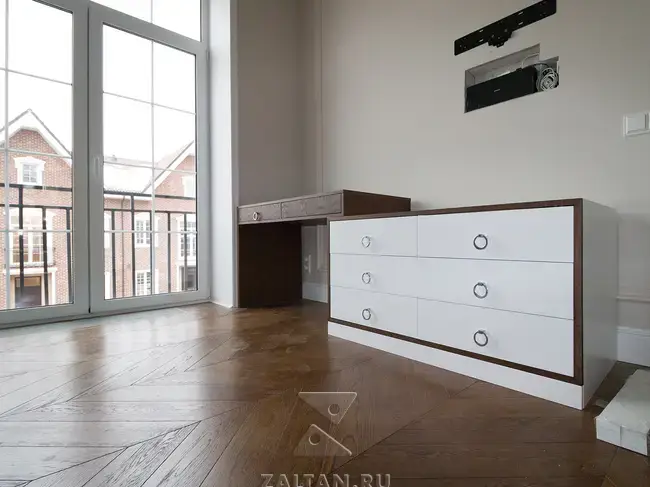 Зона ТВ в спальне