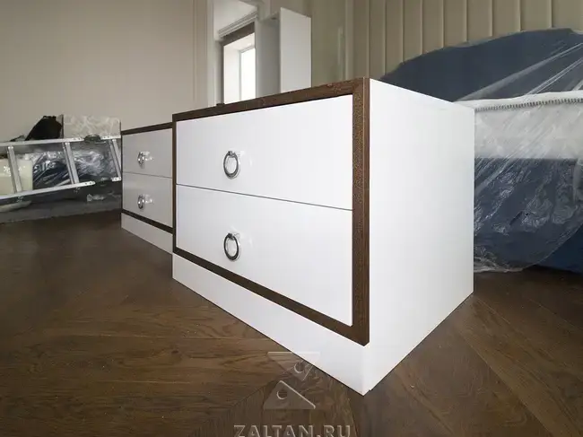 Тумбы из МДФ и шпона дуба