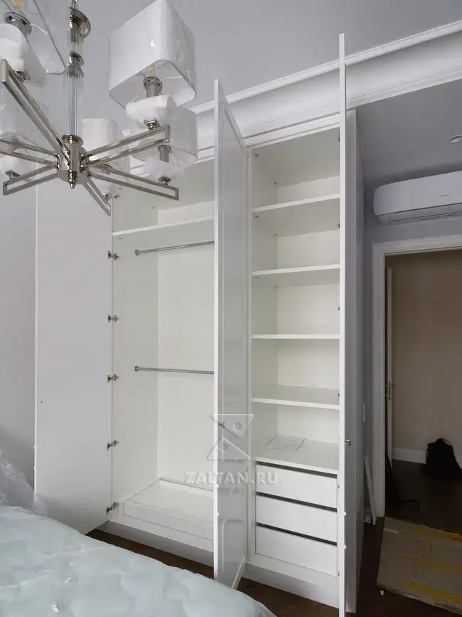 Наполнение шкафа в спальню