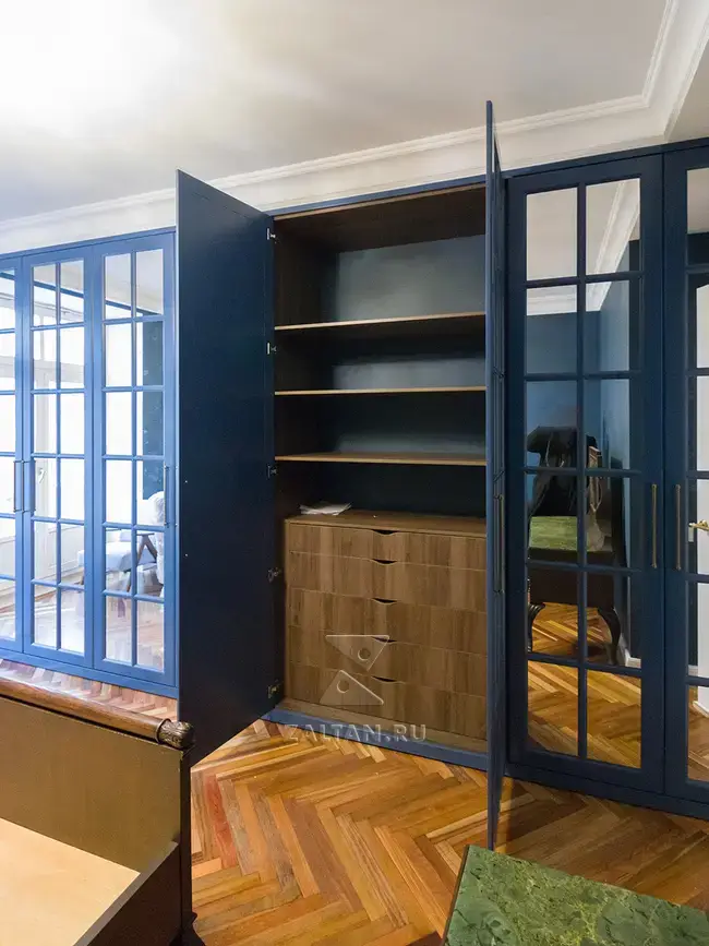 Наполнение с выдвижными ящиками