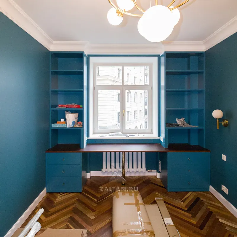 Детская комната цвета Пицунда