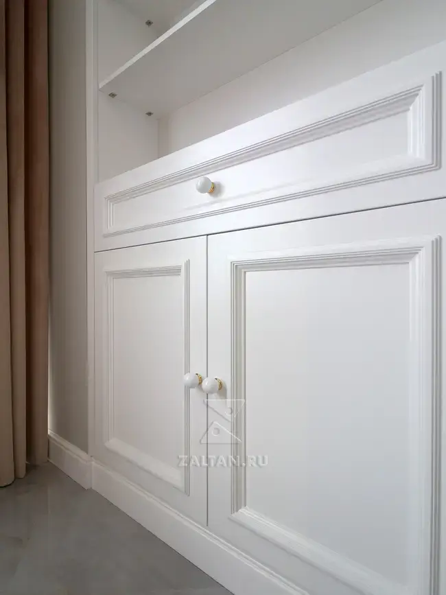 Фасады с объемным штапиком