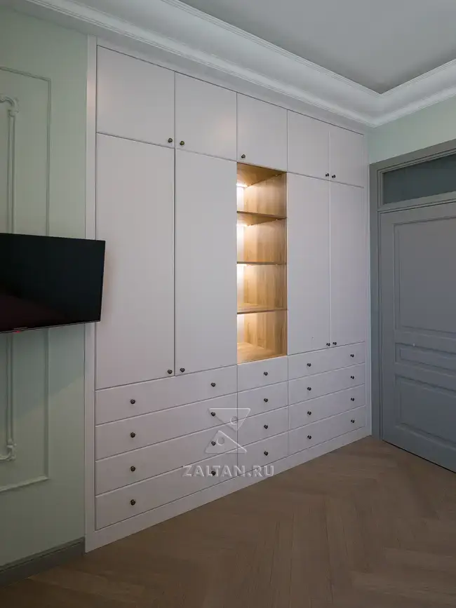 Белый шкаф в спальню