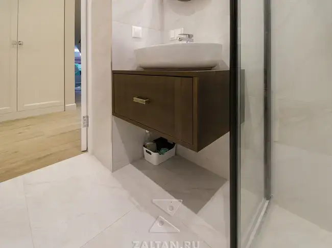 Минималистичная тумба в ванную