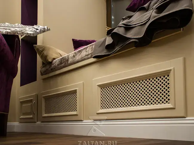 Перфорированные фасады для радиаторов