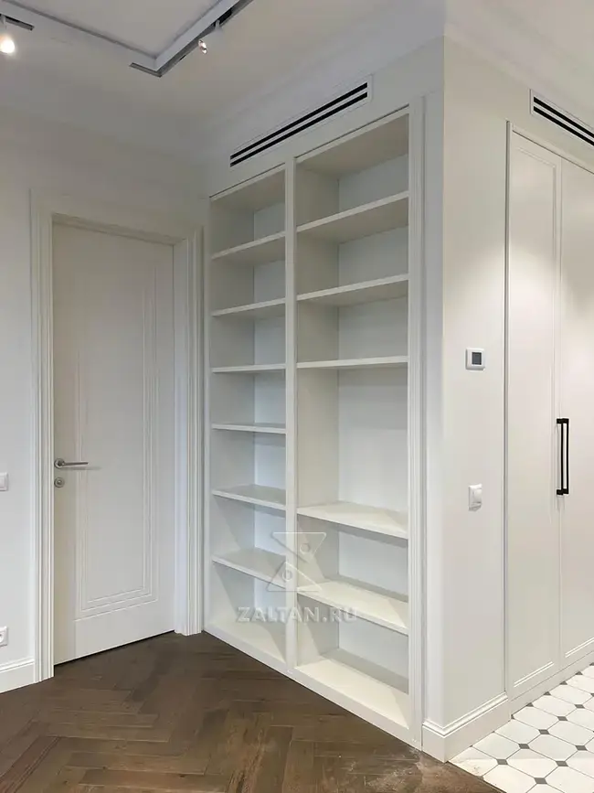 Стеллаж под книги в гостиную