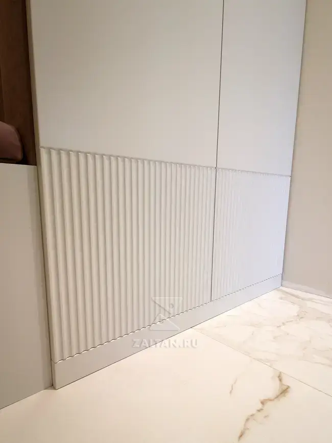 Фрезеровка Волны на фасадах