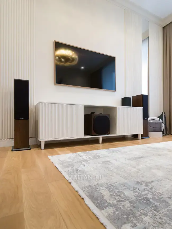 Красивая ТВ тумба в гостиную