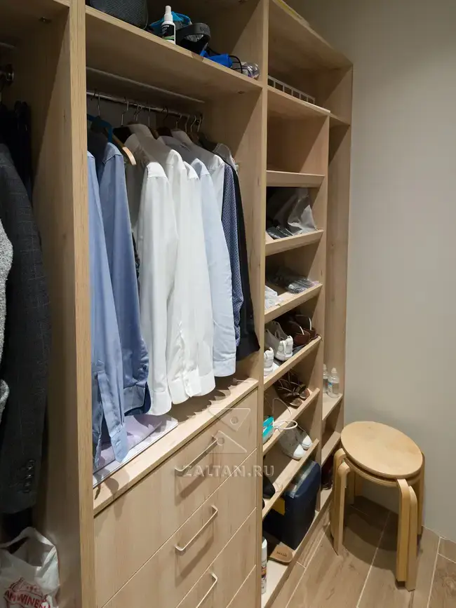 Гардеробная комната на заказ