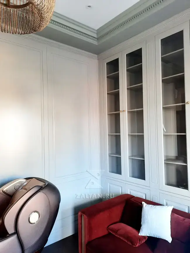 Фасады с вставками стекла