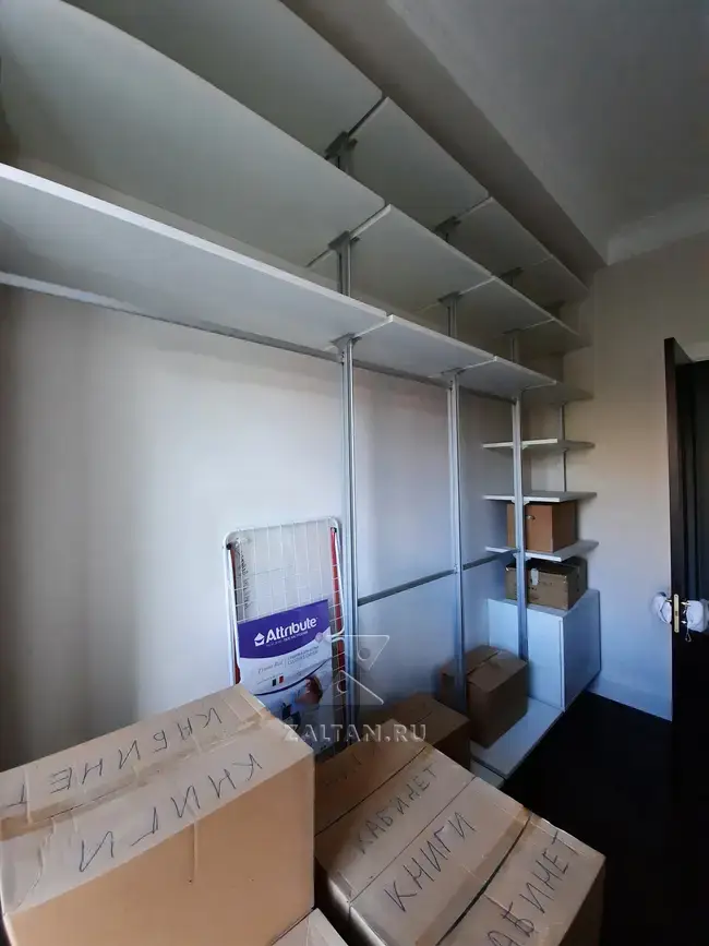 Гардеробные стеллажи