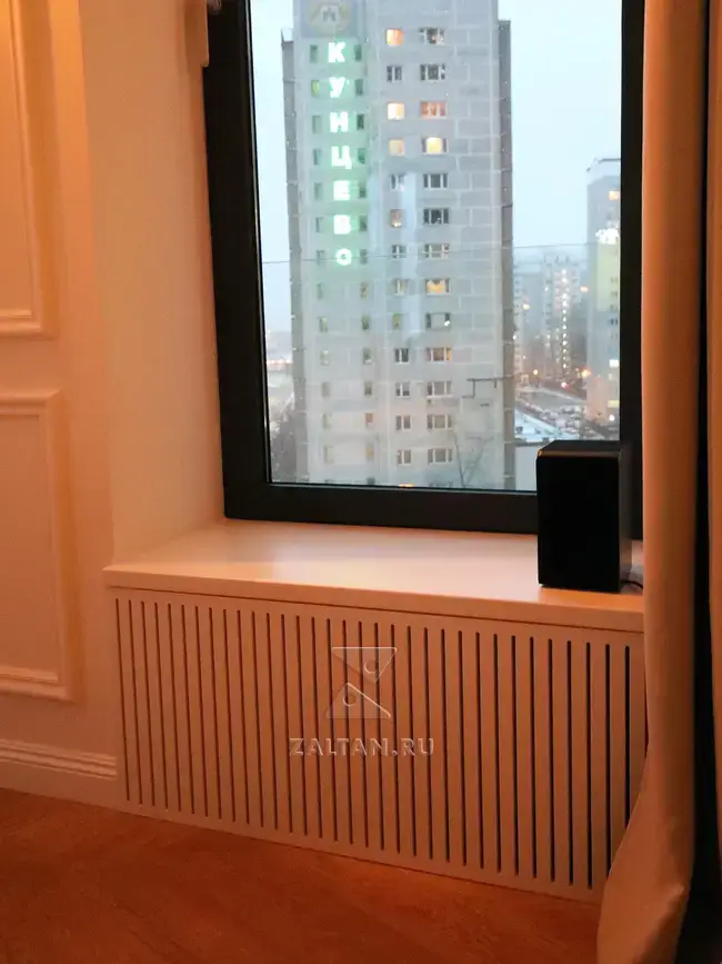 Декоративный экран радиатора