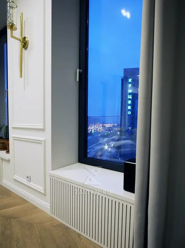 Экран для радиатора отопления