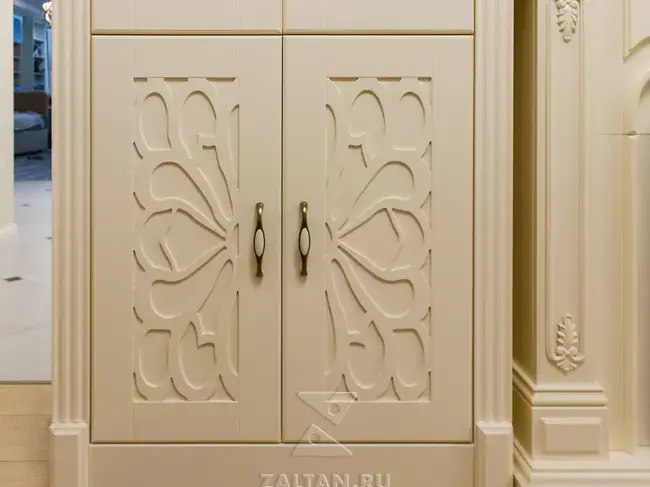 ЧПУ фрезеровка на фасадах узор