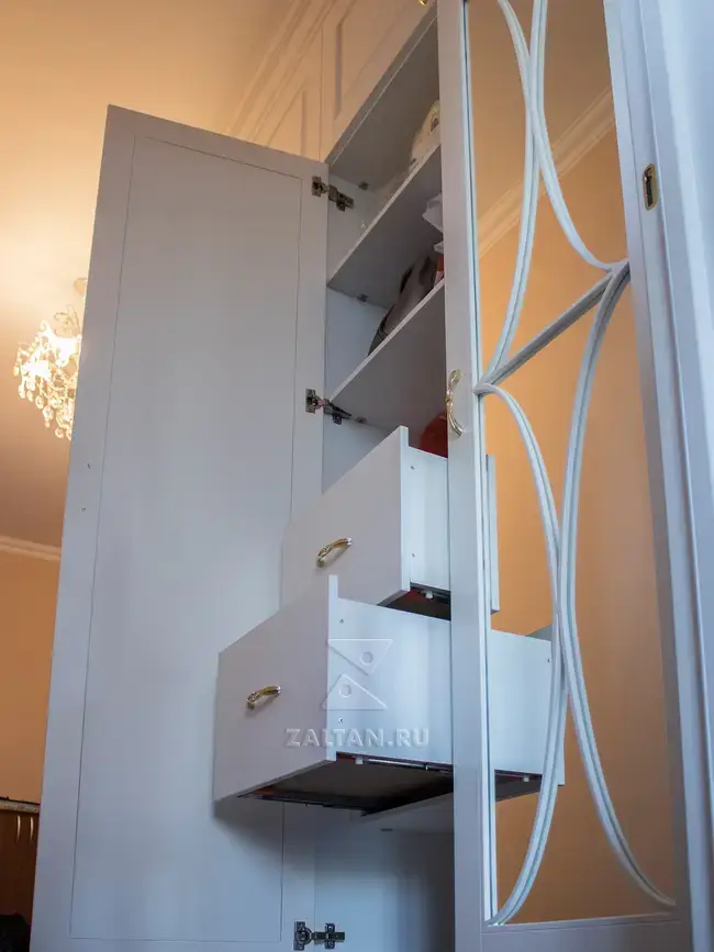 Ящики с направляющими скрытого монтажа