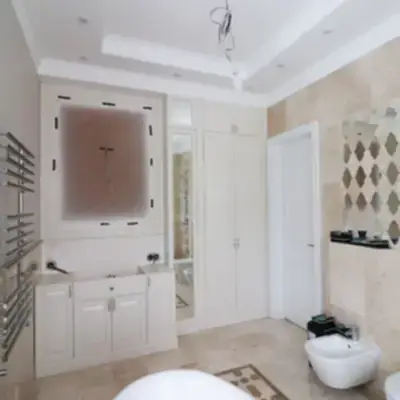 Встроенный шкаф в ванную