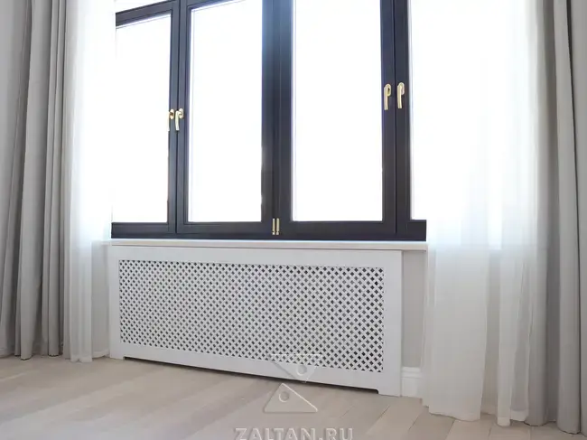 Экран на радиатор отопления