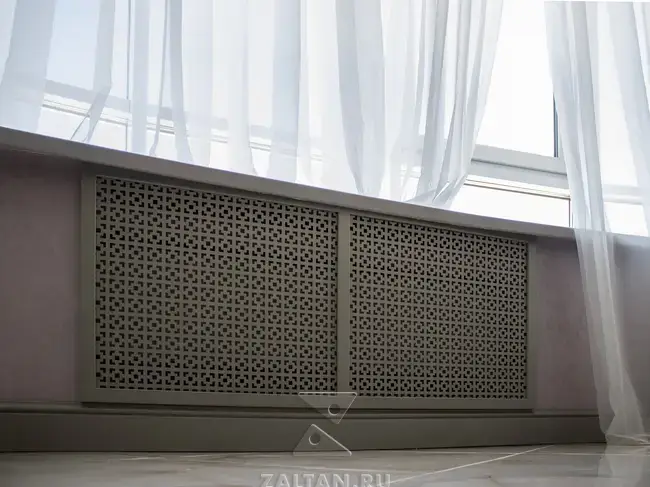 Панели МДФ эмаль на батареи