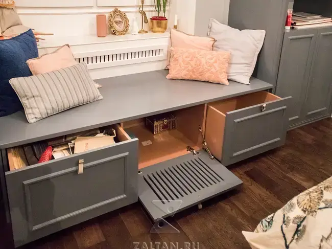 Тумба под сидением