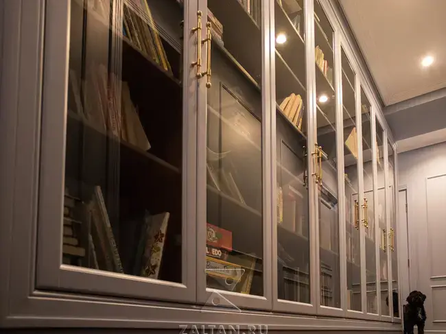 Книжный шкаф встройка