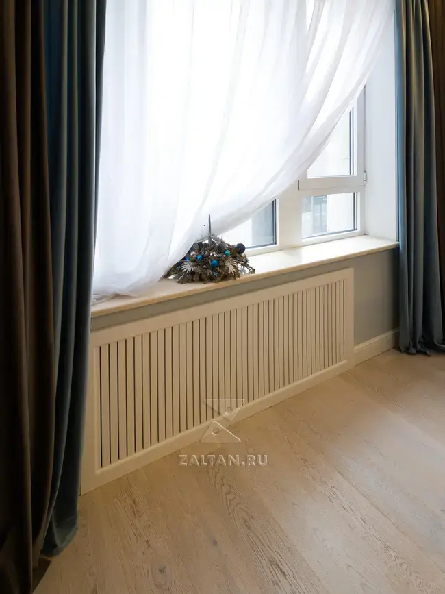 Декоративный экран на радиатор отопления