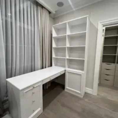 Домашний кабинет - стол совмещённый с шкафом