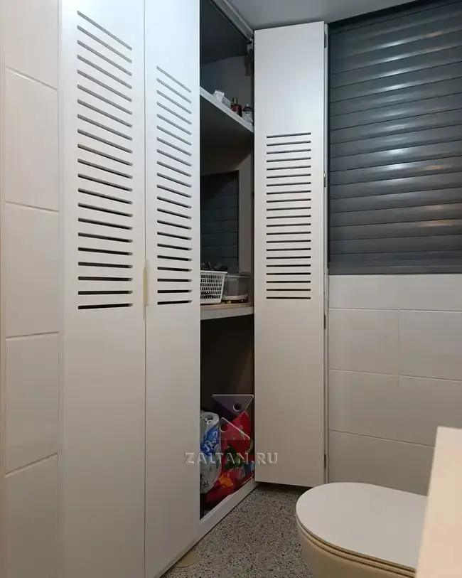 Хозяйственный шкаф в санузел