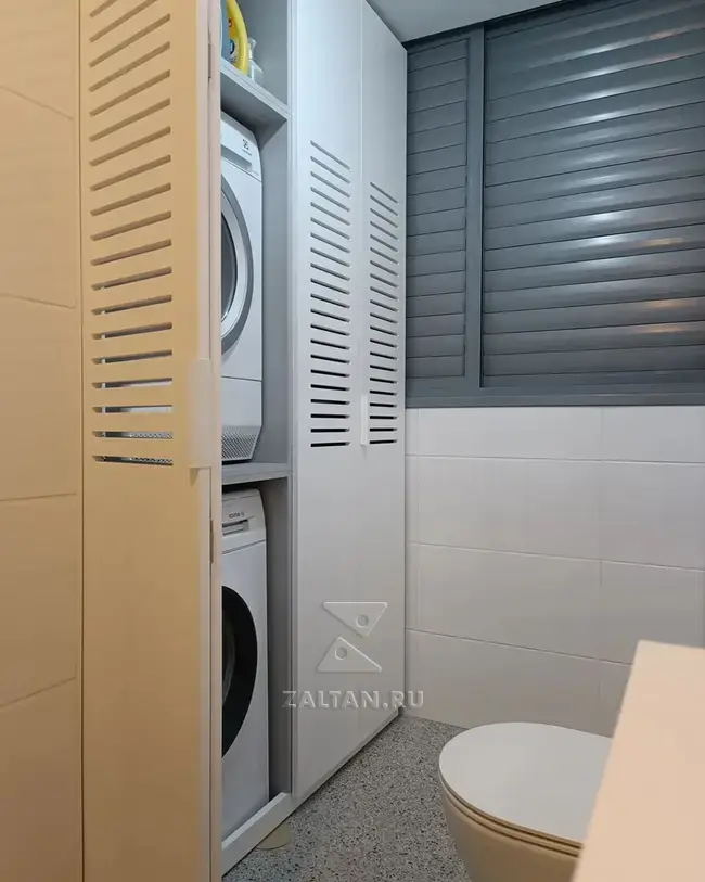 Шкаф под стиральную и сушильную машины